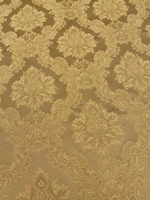 san leucio - 520x140 cm rich gold san leucio damask fabric (2) - Luigi XVI
