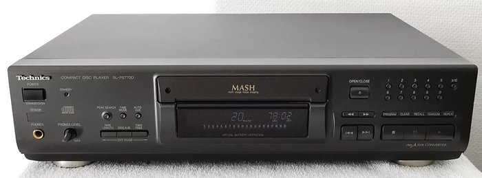Technics - SL-PS770D - Class A D/A Converter - CD Player
