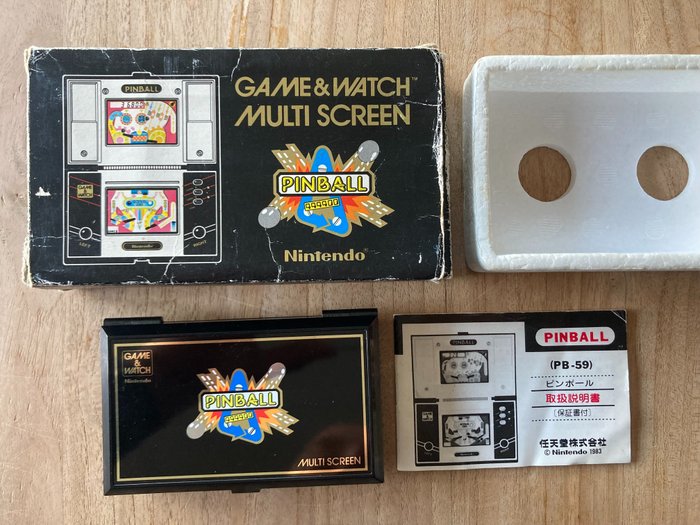 Nintendo - Game & Watch - Pinball - PB-59 - Dans la boîte d'origine