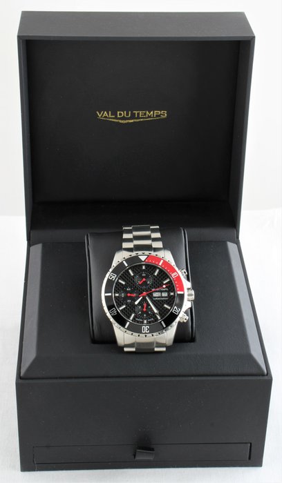Image 3 of Val Du Temps - "Lauberhorn" - Swiss Automatic Chronograph - Sellita SW500 - Ref. No: VDT-019-500-11