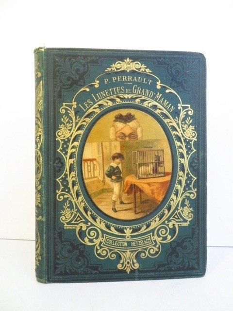 Pierre Perrault / Geoffroy - Les Lunettes de Grand-Mère [Petite Bibliothèque Blanche] - 1885