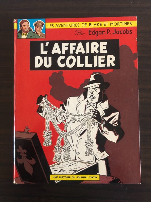 Blake & Mortimer T9 - L'Affaire du collier - C - First Belgian edition - (1967)