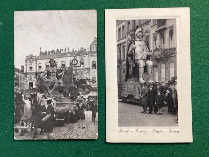Belgio - Città e Paesaggi, Paesaggio - Città e comuni - Cartoline (Collezione di 100) - 1900-1945