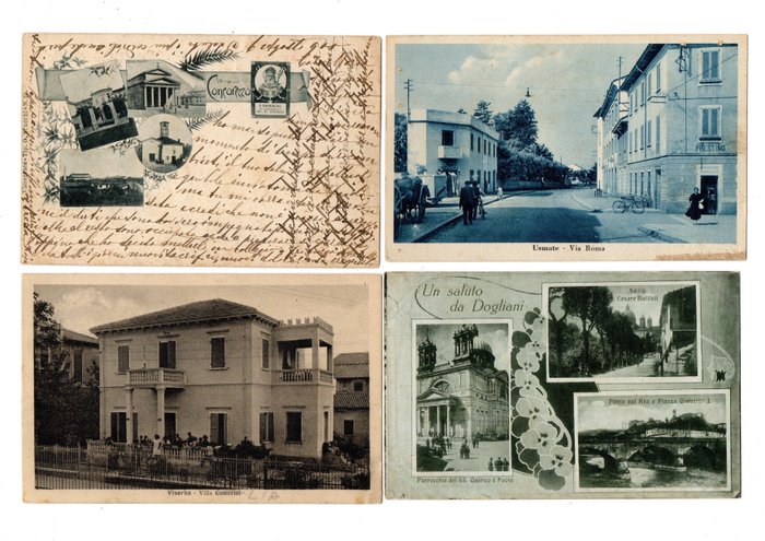 Italië - ITALI REGIONALISME - Ansichtkaarten (Collectie van 100) - 1899-1953