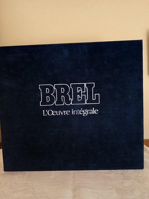 Jacques Brel - L'oeuvre intégrale - 14 LP's - Multiple titles - LP Box set - 1st Pressing - 1982/1982