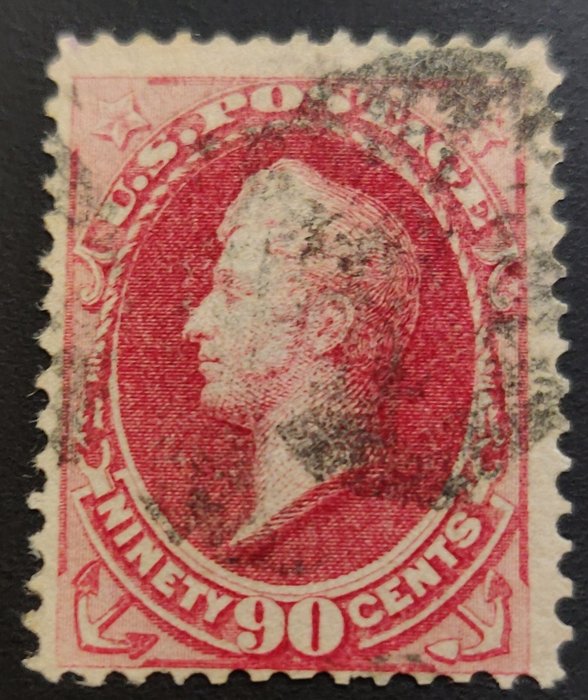 United States of America 1869/1870 - Very rare certified sought-after Perry stamp - US Scott #144
