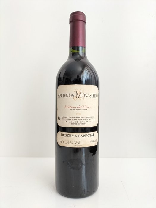1998 Hacienda Monasterio - Ribera del Duero Reserva Especial - 1 Bottiglia (0,75 litri)