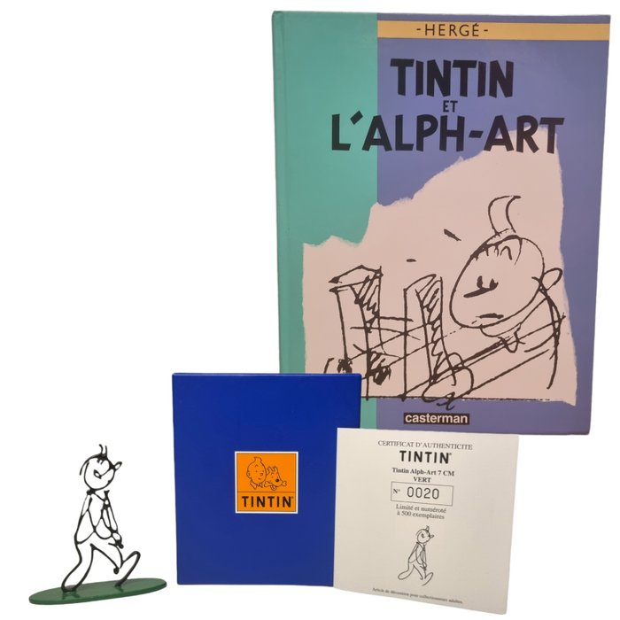 Tintin ensemble alph d'occasion  