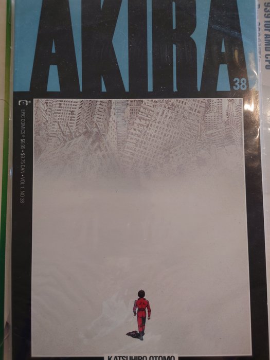 2000AD 38 - #38 final issue of AKIRA - Prima edizione