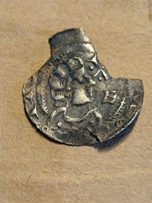 Nederland, Holland. Floris III (1140-1190). Penning 1157-1190 - Zeer Zeldzaam