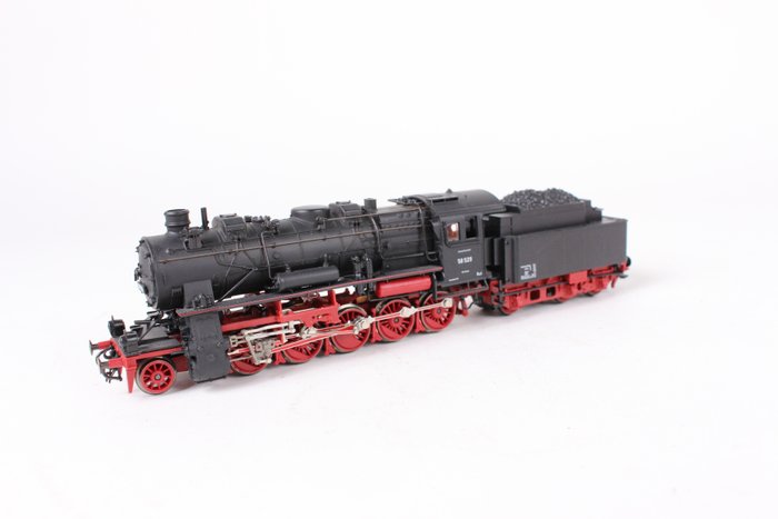 Roco H0 - 43203 - Locomotive à vapeur avec wagon tender - BR 58 - DR (DRB)