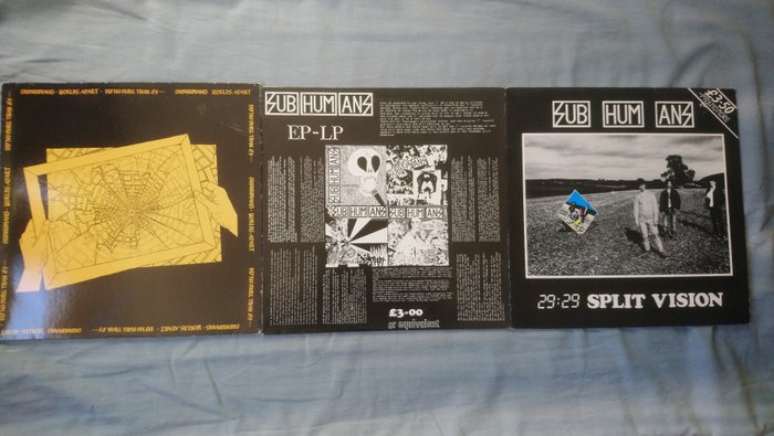 Subhumans - Worlds Apart - Diverse titels - LP Album - 180 gram, 1ste persing - 1985/1986