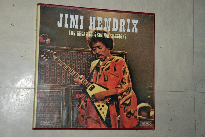 JIMI HENDRIX Expérience - Jimi HENDRIX The Greatest Original Sessions-4 x LP Box Set - Diverse titels - 4 LP Boxset Vinyls - Release 1974 -1ST Druk op Stereo - 1974/1974