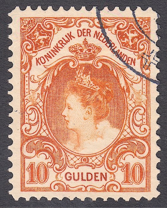 Nederland 1905 - Koningin Wilhelmina type 'Bontkraag' - NVPH 80
