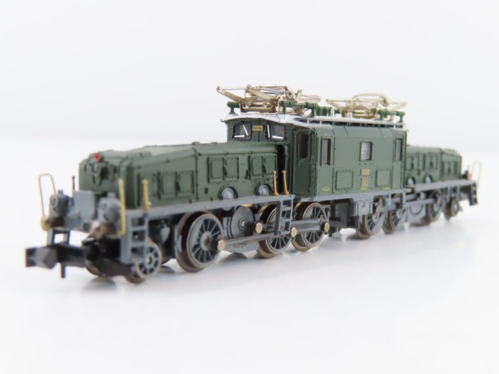 Minitrix N - 12798 - Elektrische locomotief - serie Be 6/8 III "Krokodil" - SBB