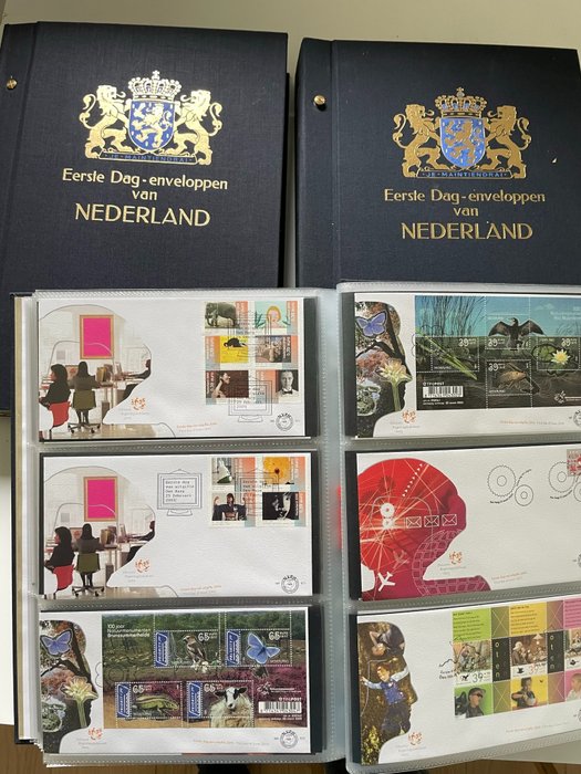 Pays-Bas 1963/2006 - A collection of FDCs in three DAVO albums - NVPH E60/E545