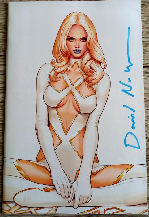 A.X.E.: JUDGMENT DAY #1 Key ISSUE !! Unknown Comics X D.NA Exclusive Virgin Emma Frost Cover !! - Signed by Artist David Nakayama !!! With COA !! - Eerste druk (2022)