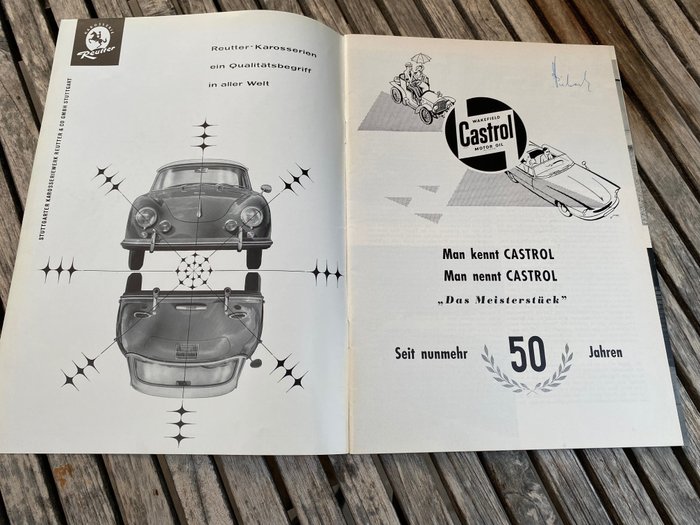 Image 3 of Brochures/catalogues - Christophorus 356 550 - Porsche - 1950-1960