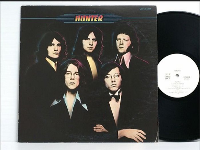 Hunter - Hunter - LP Album - Promo pressing - 1977/1977