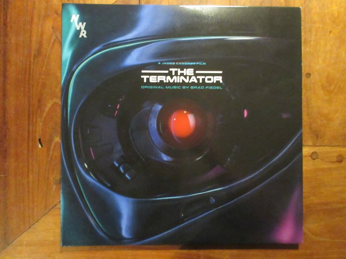Brad Fiedel - The Terminator - Hi-Def Reissue of Original 80's Cult Film Score (Marble vinyl) - 2xLP Album (double album) - 180 grammes, Réédition, Vinyle de couleur - 2022/2016