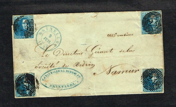 Belgium 1849 - 600 - COB 2
