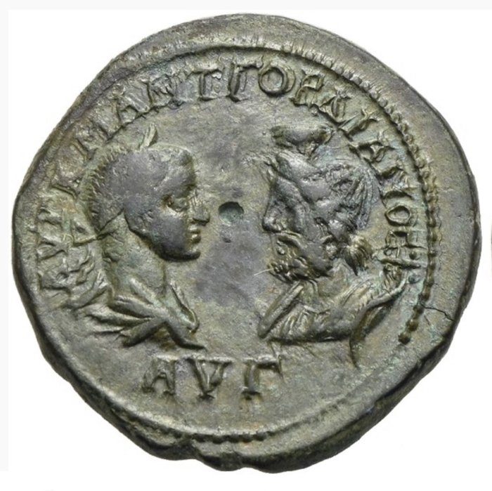 moesia inferiore, odessus. 戈尔迪安三世（公元238-244）. Æ Æ,  238-244 AD