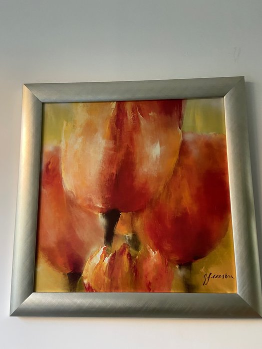 Greetje Feenstra (XXI) – Bloemen/tulpen