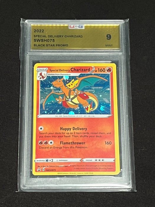 Wizards of The Coast - Pokémon - Graded Card Graded 9 Special Delivery Charizard - 2022