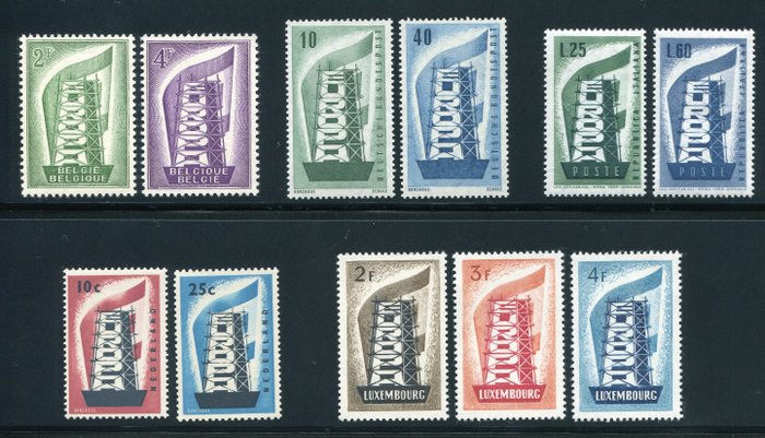 Europa 1956 - Europa, full series.