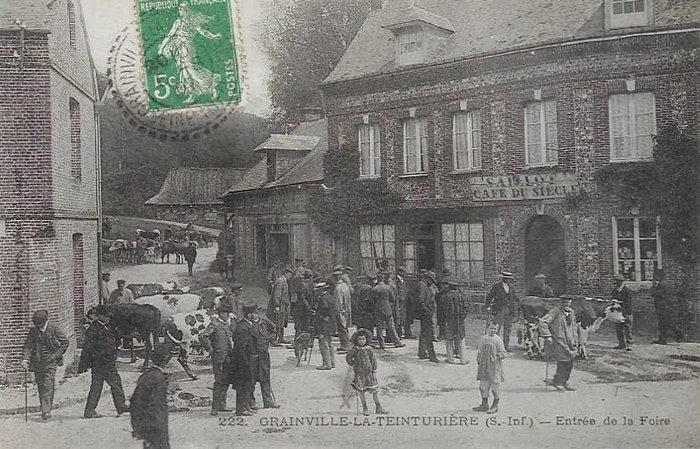 Frankrijk - Petites villes et villages, 100 cpa animées - Ansichtkaarten (Collectie van 100) - 1902-1940