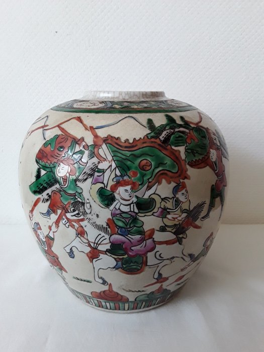 Vaso (1) - Nanking - Porcellana - Cina - Fine XIX secolo