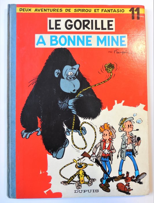 Spirou et Fantasio T11 - Le Gorille a bonne mine - C - Erstausgabe - (1959)