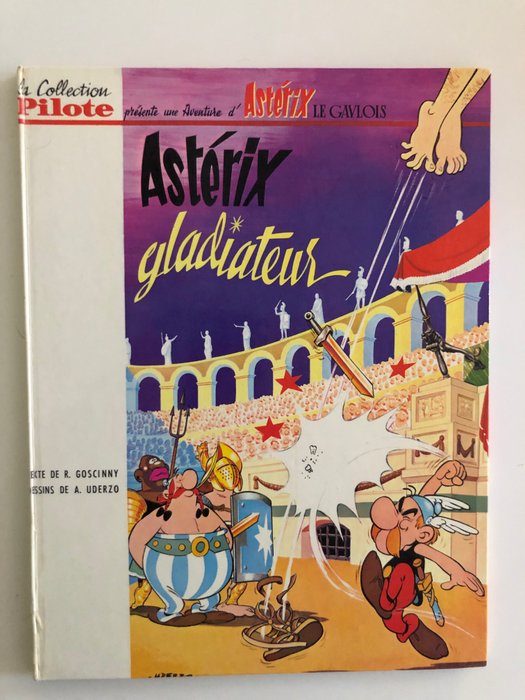 Astérix - Astérix Gladiateur - C - Eerste druk - (1964)