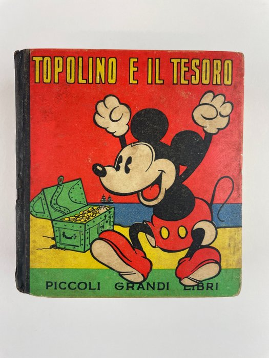 Collana Piccoli Grandi Libri - Topolino e il Tesoro - Cartonné - EO - (1935)