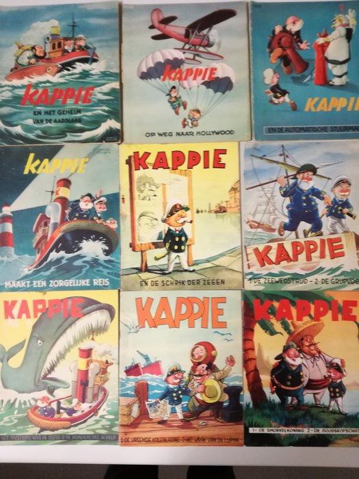 Kappie - Marten Toonder - 9 albums - (1952/1960)