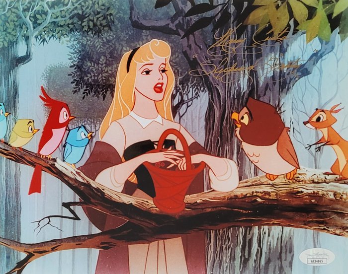 Sleeping Beauty - Autograph of Mary Costa - the Voice of Princess Aurora