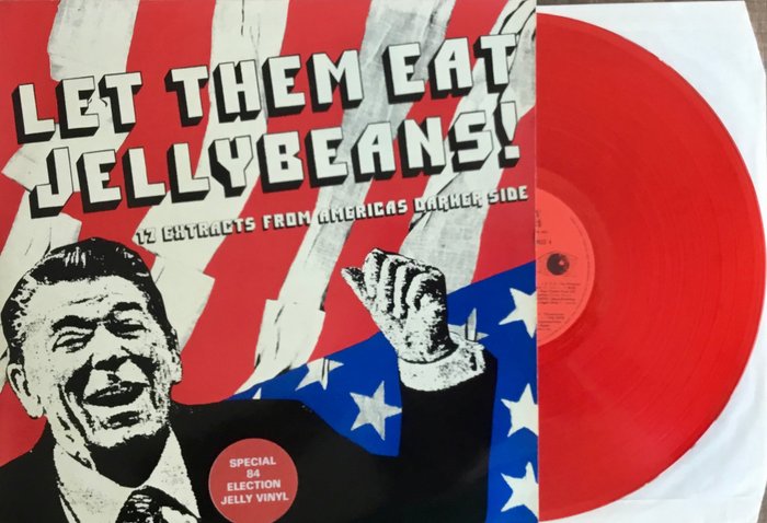 Various Artists/Bands in Punk - Let Them Eat Jellybeans - LP album - réédition, vinyle coloré - 1984/1984