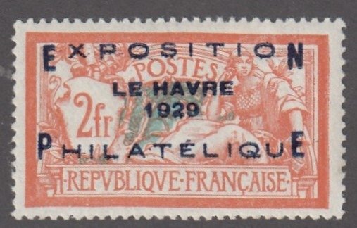 France - Exposition philatélique du Havre neuf* - TB - Yvert n 257A