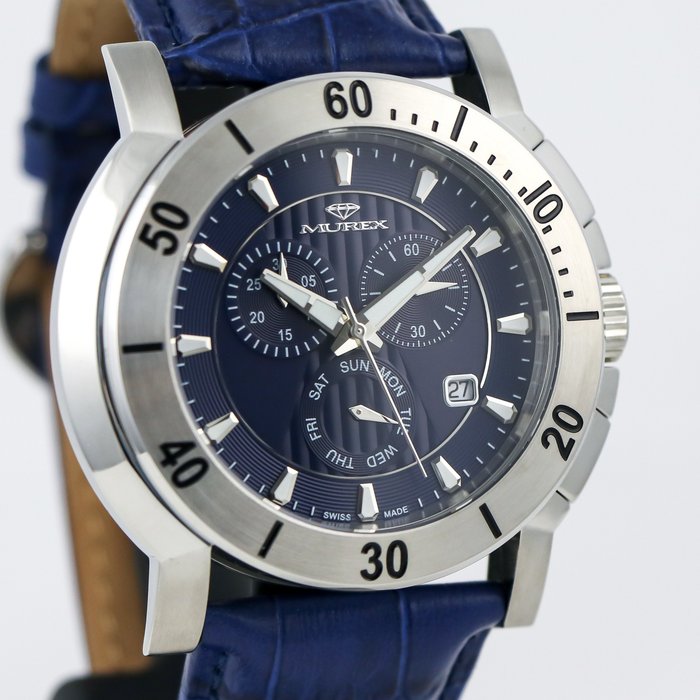 Preview of the first image of Murex - Swiss Chronograph - MUC578-SL-9 "NO RESERVE PRICE" - Men - 2011-present.