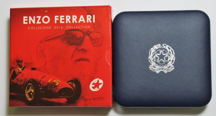 Italy. 10 Euro 2016 "Ferrari" Proof/FS