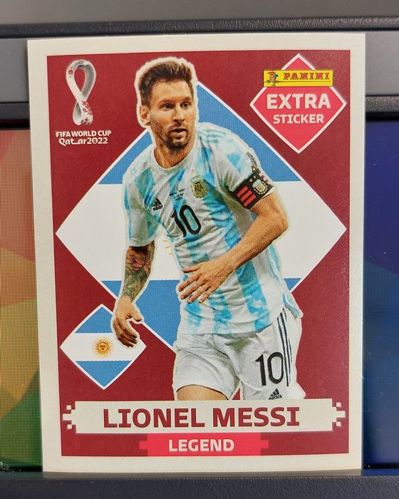 Panini FIFA World Cup Qatar 2022 Extra Sticker - Neymar Jr Legend Silver