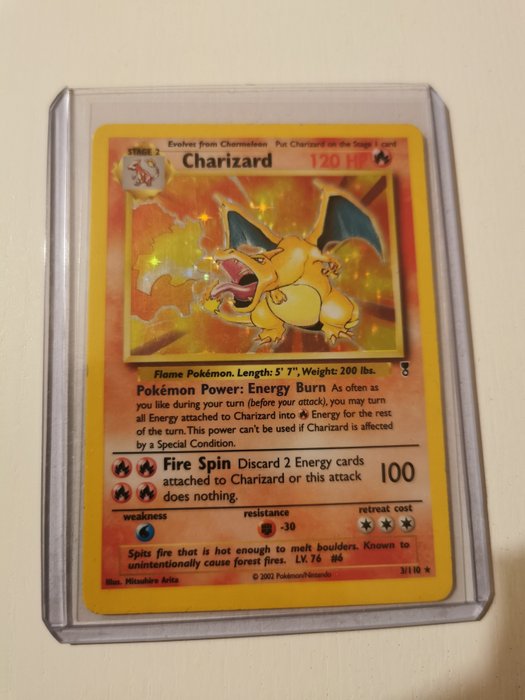 The Pokémon Company - Pokémon - Trading card Charizard - 2002