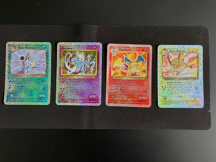 The Pokémon Company - Pokémon - Trading card VERY RARE LEGENDARY COLLECTION BOX TOPPER PROMO - full set - 2002