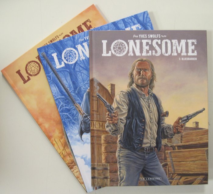 Lonesome 1 t/m 3 - Volledige reeks - Hardcover - Eerste druk - (2018/2021)