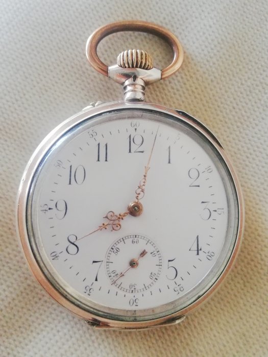 System Glashütte - Pocket watch 16 jewels Chaton - NO RESERVE PRICE - Men - 1850-1900