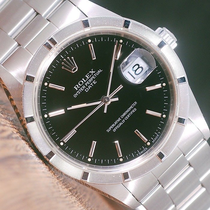 Rolex - Oyster Perpetual Date - Ref. 15210 - Hombre - 1990-1999