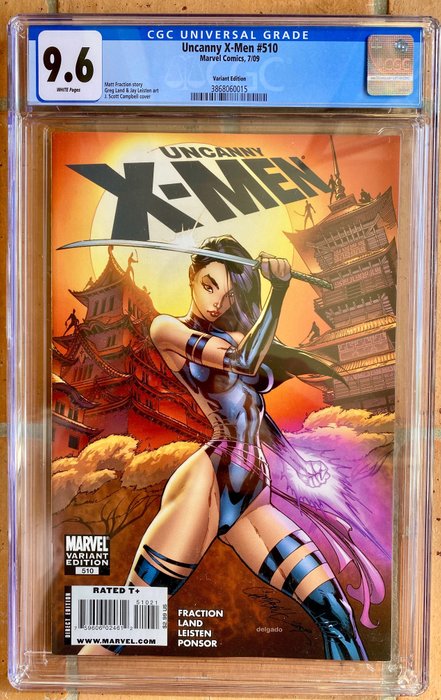 Uncanny X-Men 510 - #510 J.S CAMPBELL Variant - Erstausgabe