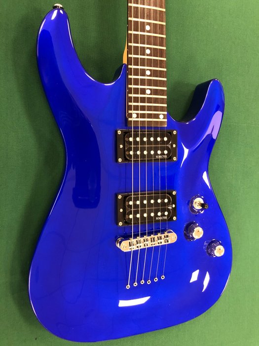 Schecter - Omen-6-eb Electric Blue -  - Chitară electrică