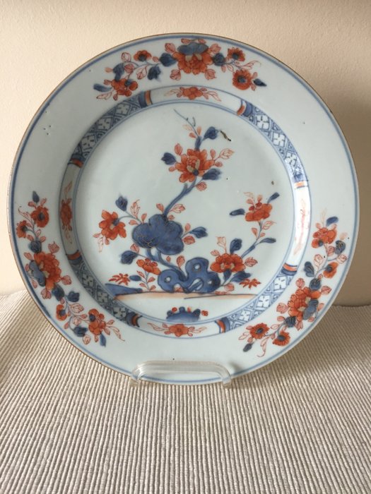 Piatto - Imari - Porcellana - Cina - XVII - XVIII secolo