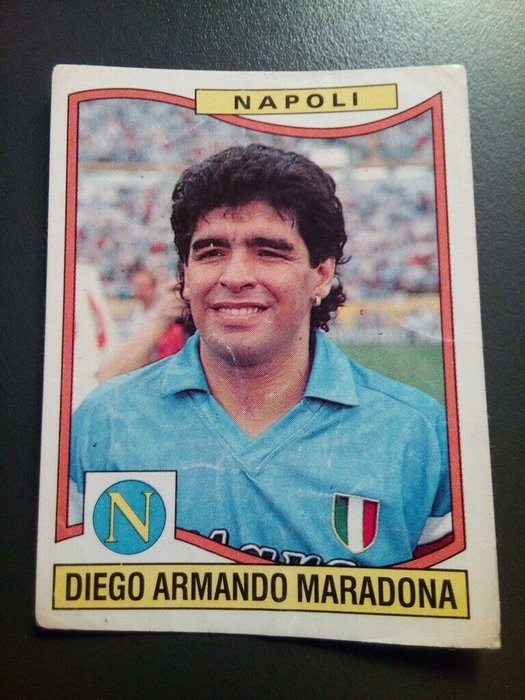 Panini - Calciatori 1990/91 - 50 original loose stickers with # 241 Maradona